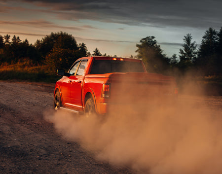 WHEN THE TOUGH GET GOING…<br>THEY DO IT IN A WORK TRUCK.