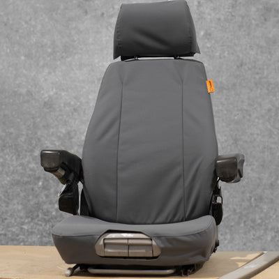 E82249 Equipment Seat with gray TigerTough seat cover
