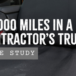 Case Study: 93,000 miles in a contractor's GMC Sierra