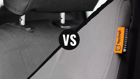 ShearComfort CORDURA® 1000 Denier Xtra-Duty vs. TigerTough Seat Covers