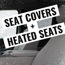 Can you put seat covers on heated seats?