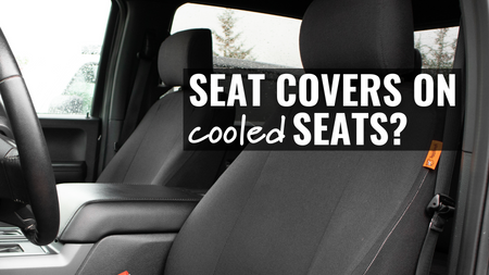 Can you put seat covers on air-conditioned seats?