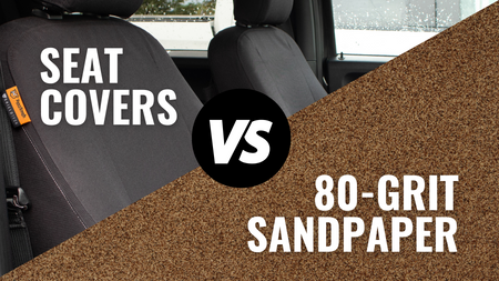 seat covers vs sandpaper