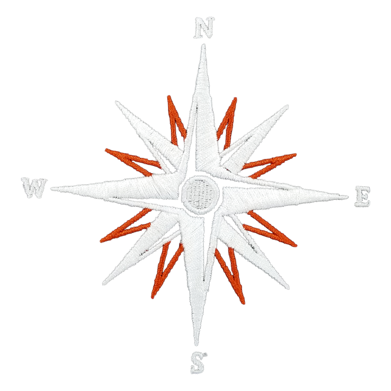 Stock Embroidery – Compass
