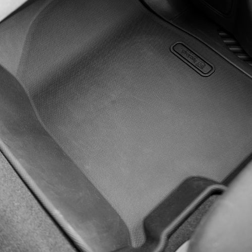Front & Rear Floor Liners - 2019+ Silverado/Sierra Crew Cab (No Rear Under Seat Storage)-2