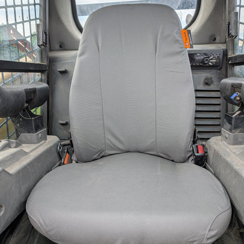 CAT D-Series Skid Loader Seat Cover - Suspension Seat (E0822035)