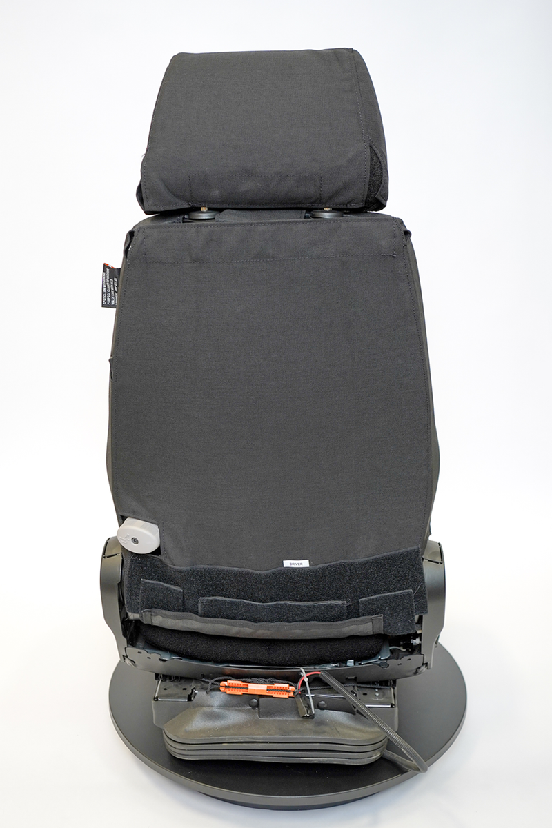Antimicrobial Heavy Equipment Seat Cover