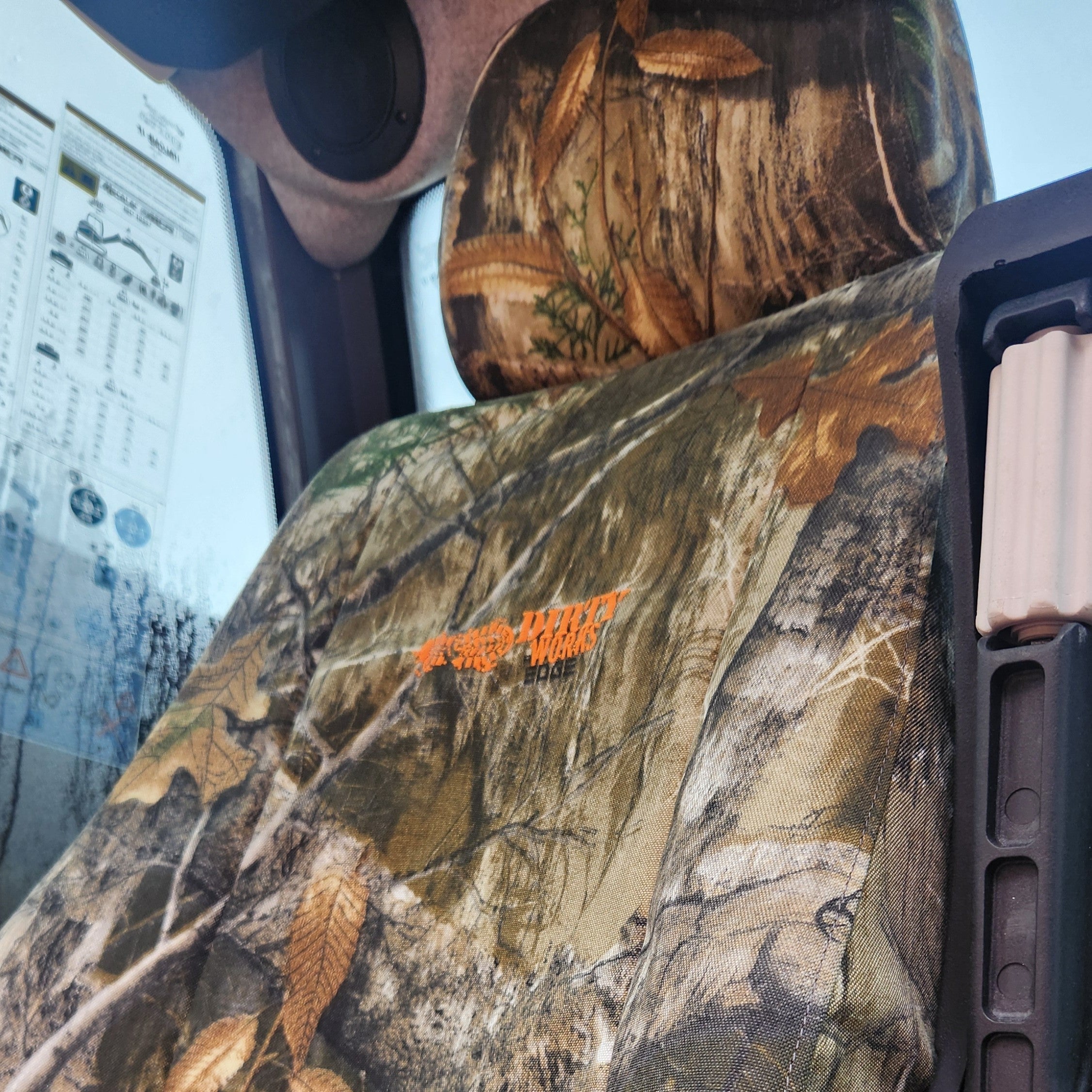 Mecalac Excavator Seat Cover (E0822138)--2
