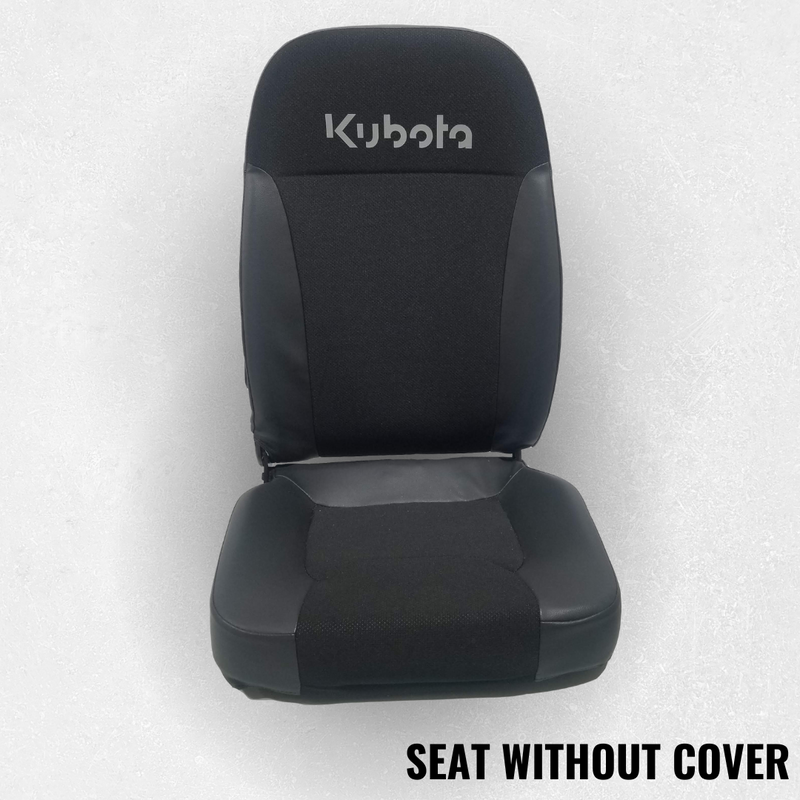 Antimicrobial Kubota Excavator (Enclosed Cab) Seat Cover