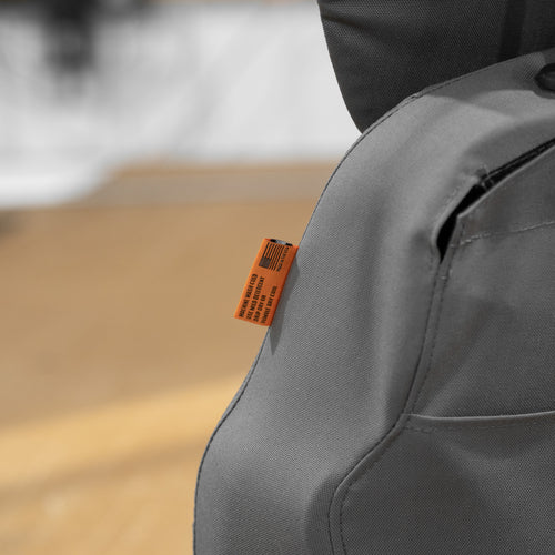 Everything is hand stitched in the USA.