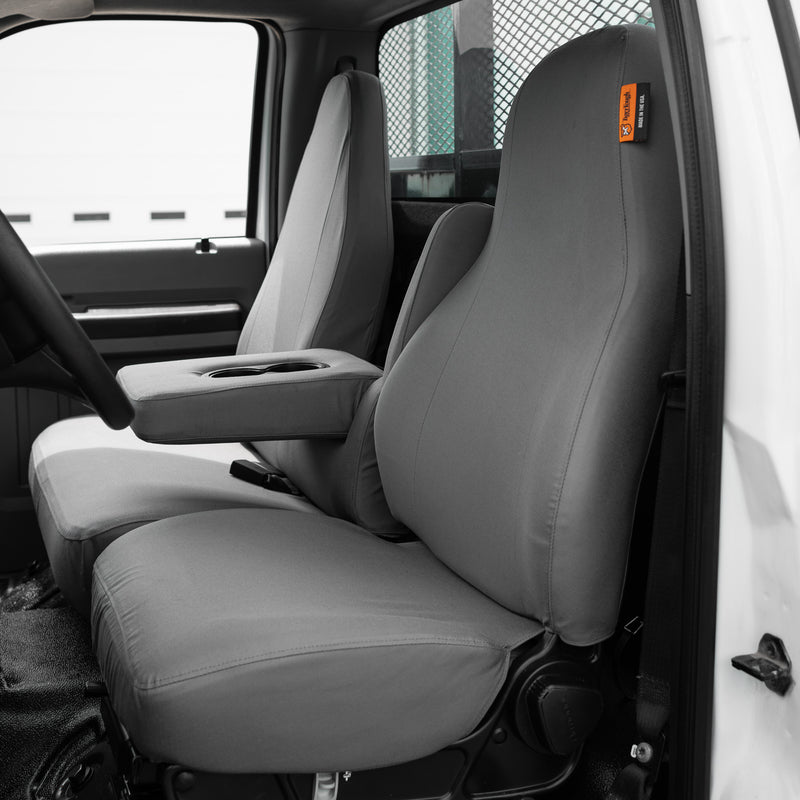 Front Antimicrobial Seat Cover for Ford F650/F750
