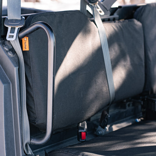 TigerTough seat covers in a Polaris Ranger. These things come with a lifetime unconditional warranty.