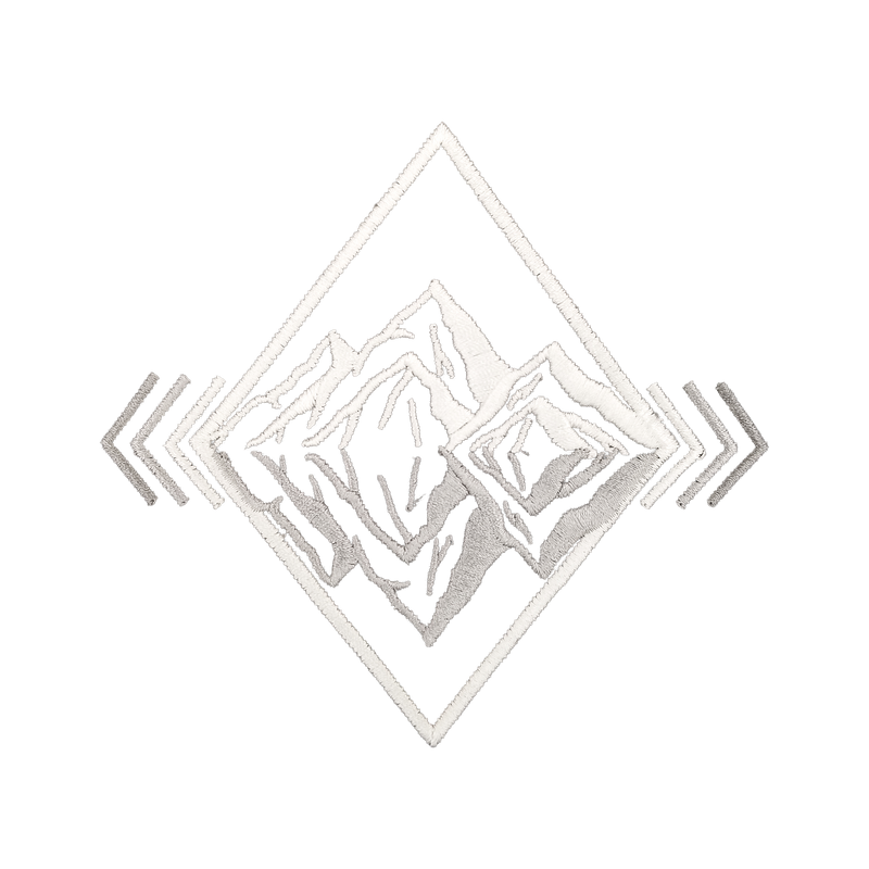 Stock Embroidery – Rugged Mountains