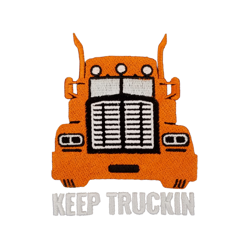 Stock Embroidery – Keep Truckin