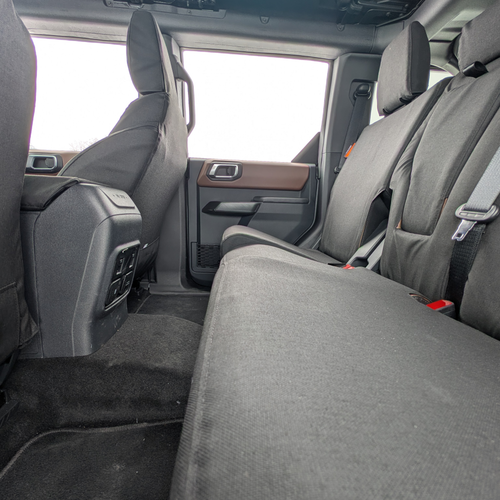 4-Door Ford Bronco Rear Seat Covers (W0555079)