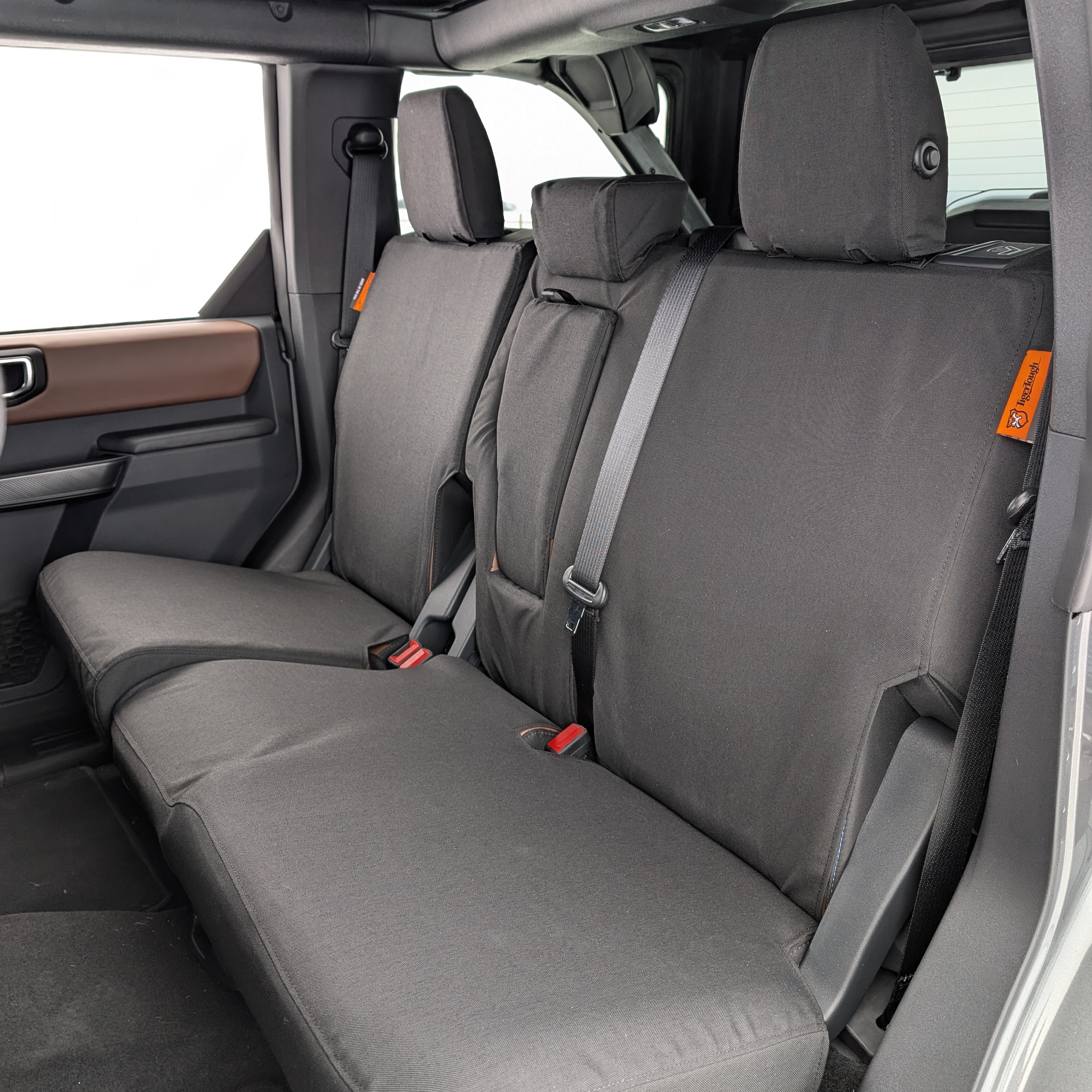 4-Door Ford Bronco Rear Seat Covers (W0555079)