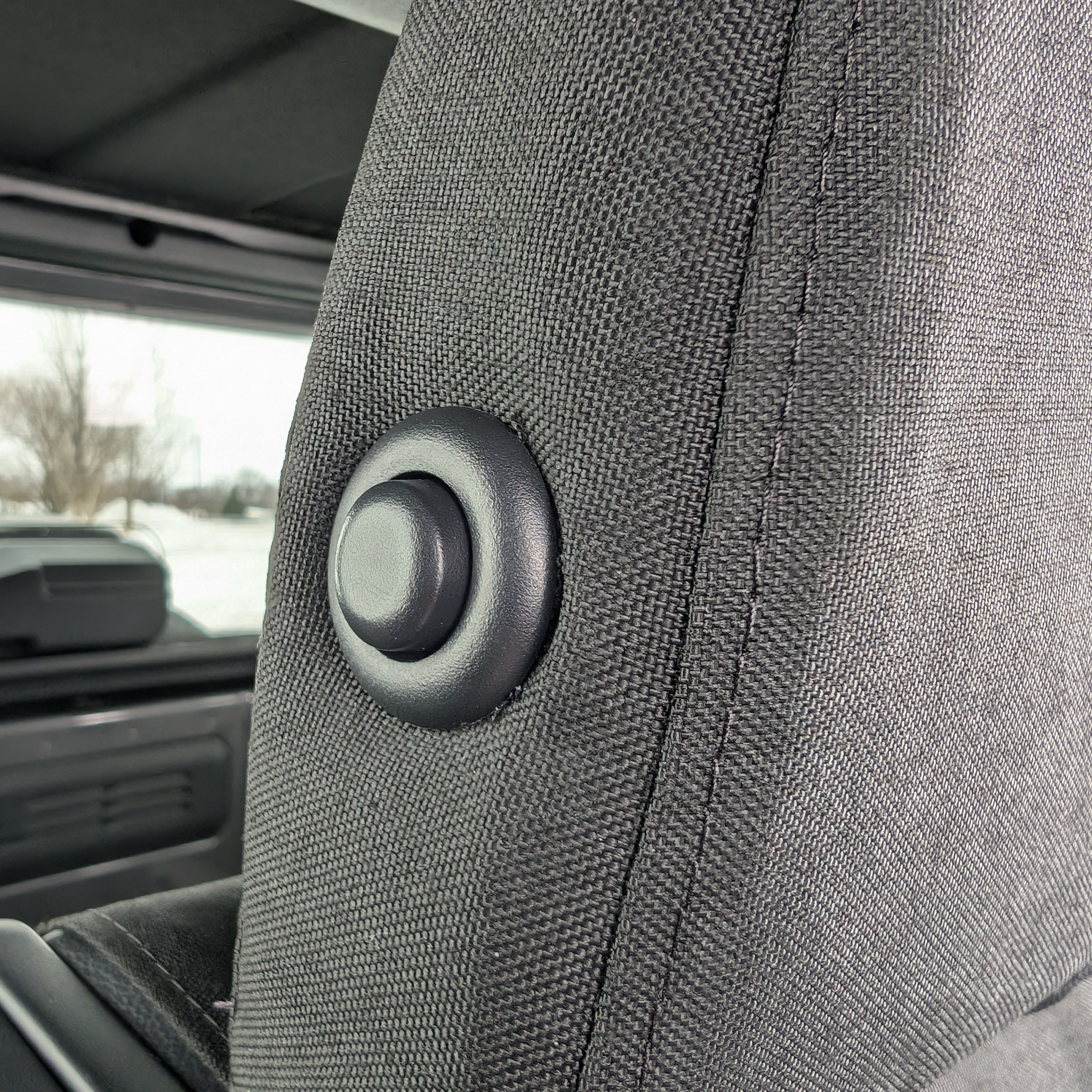 4-Door Ford Bronco Rear Seat Covers (W0555079)