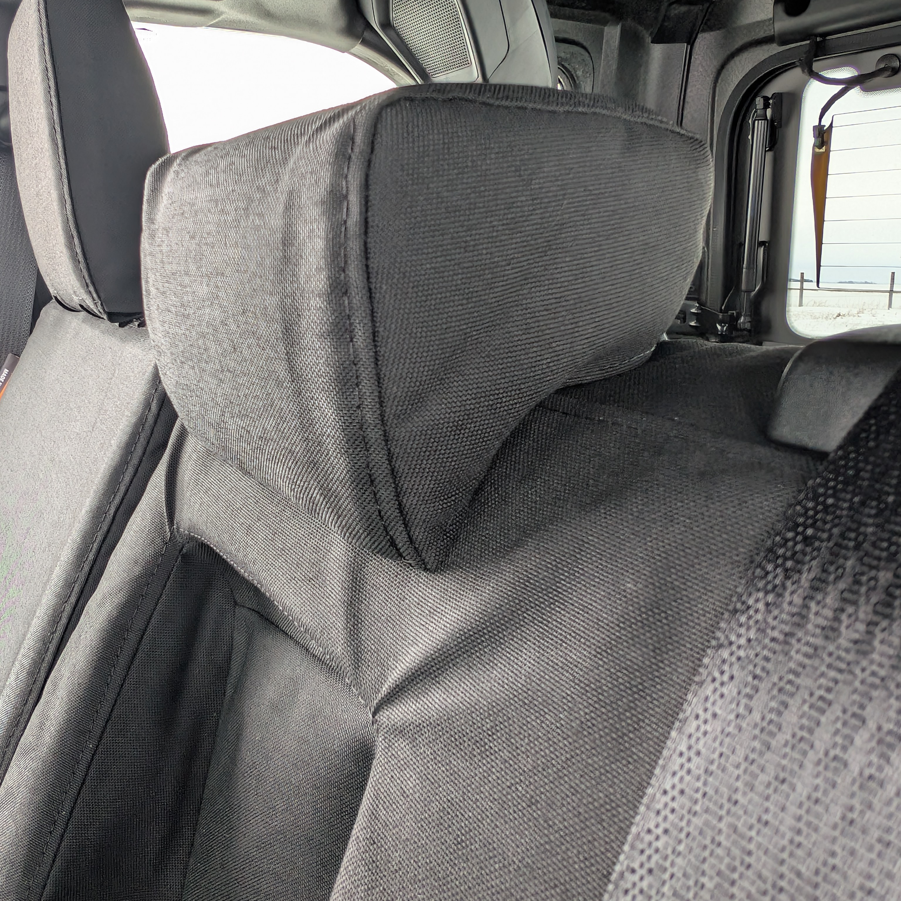 4-Door Ford Bronco Rear Seat Covers (W0555079)