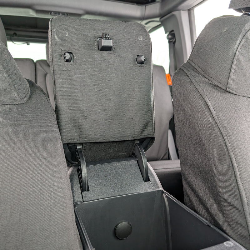 Antimicrobial Bucket Seat Covers & Console Cover for 4-Door Ford Bronco