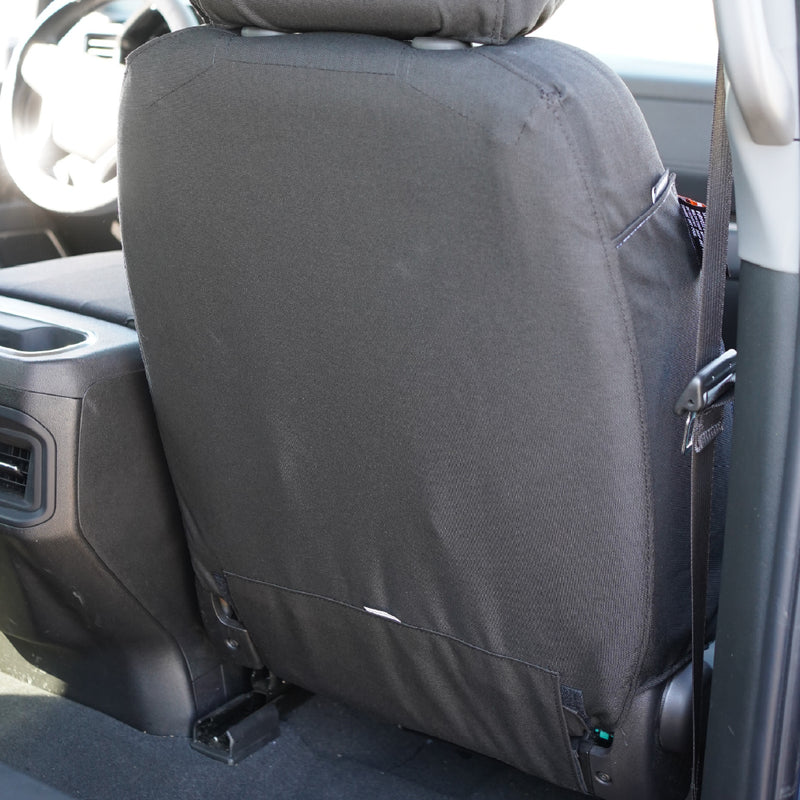 Bucket Seat Covers with Console Cover for Chevy & GMC Trucks - Sportweave