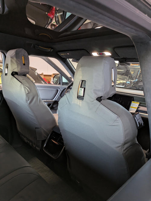 Antimicrobial Rivian R1T/R1S Front Seat Covers (W1821006)
