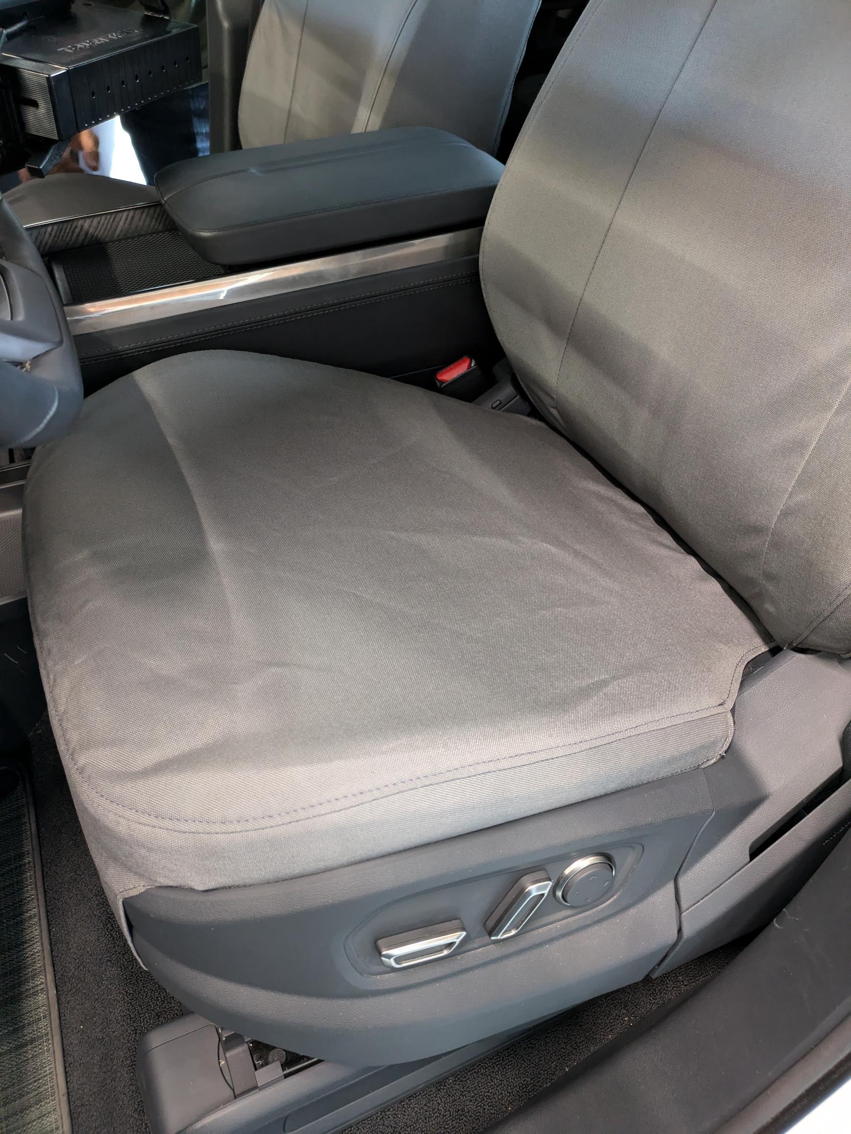 Antimicrobial Rivian R1T/R1S Front Seat Covers (W1821006)