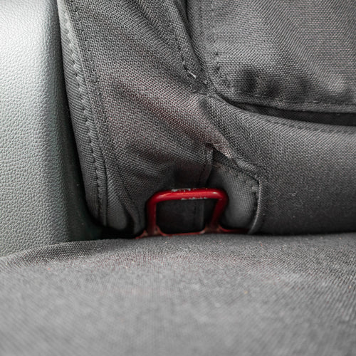 TigerTough seat covers are compatible with the carseat latches