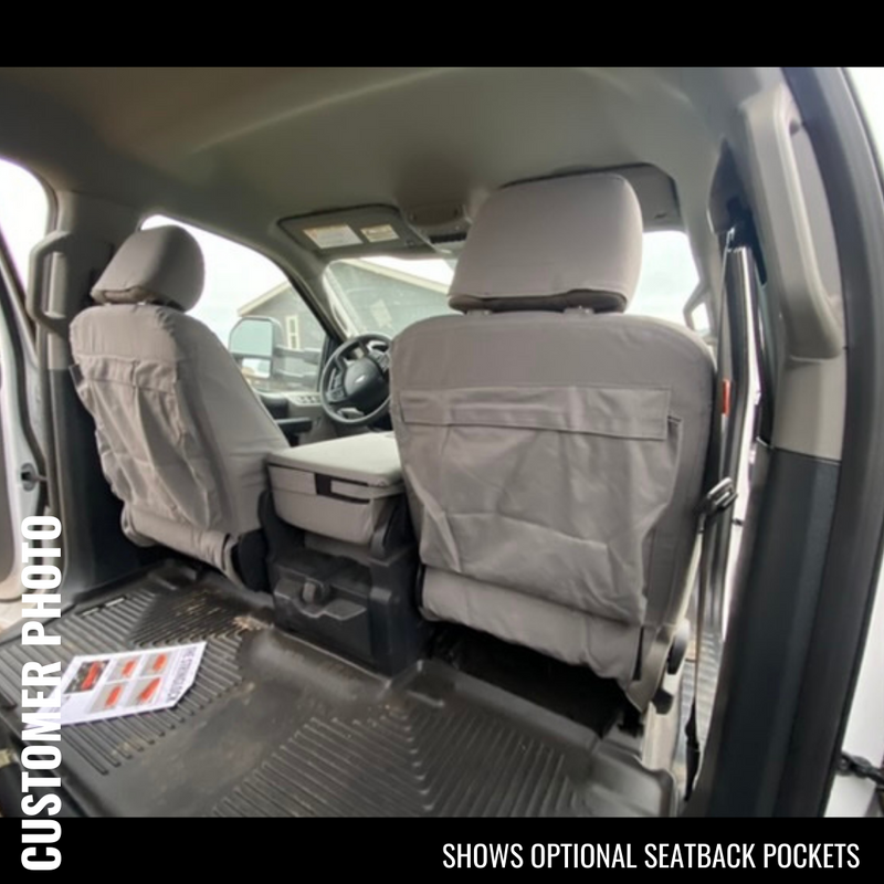40/20/40 Antimicrobial Seat Covers for Ford Super Duty Trucks