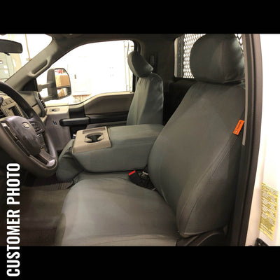 TigerTough Gray Ironweave Seat Covers for Ford Truck