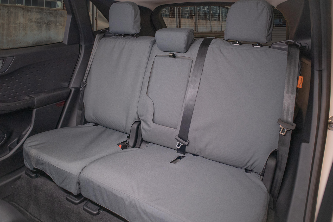 Ford Escape Rear Seat with Gray TigerTough Seat Covers