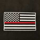 Thin Red Line American Flag