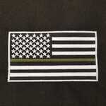 swatch#THIN-GREEN-LINE-AMERICAN-FLAG