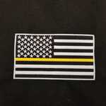 Stock Embroidery – Thin Yellow Line American Flag