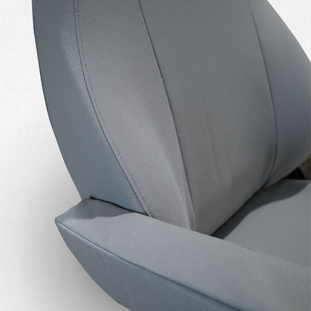 Heavy duty, waterproof, custom fit seat cover for Freightliner Cascadia Air Ride High Back Driver Seat