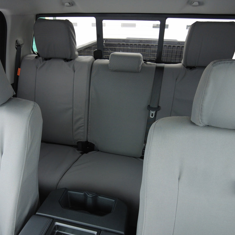 Rear Antimicrobial Seat Covers for Tundra Double Cab