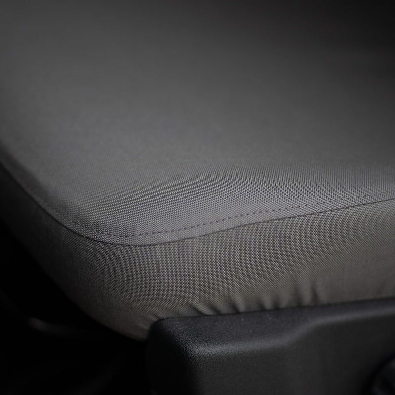 TigerTough Seat Covers for the Ford Bronco fit snug and won't shift or bunch or roll up over time.