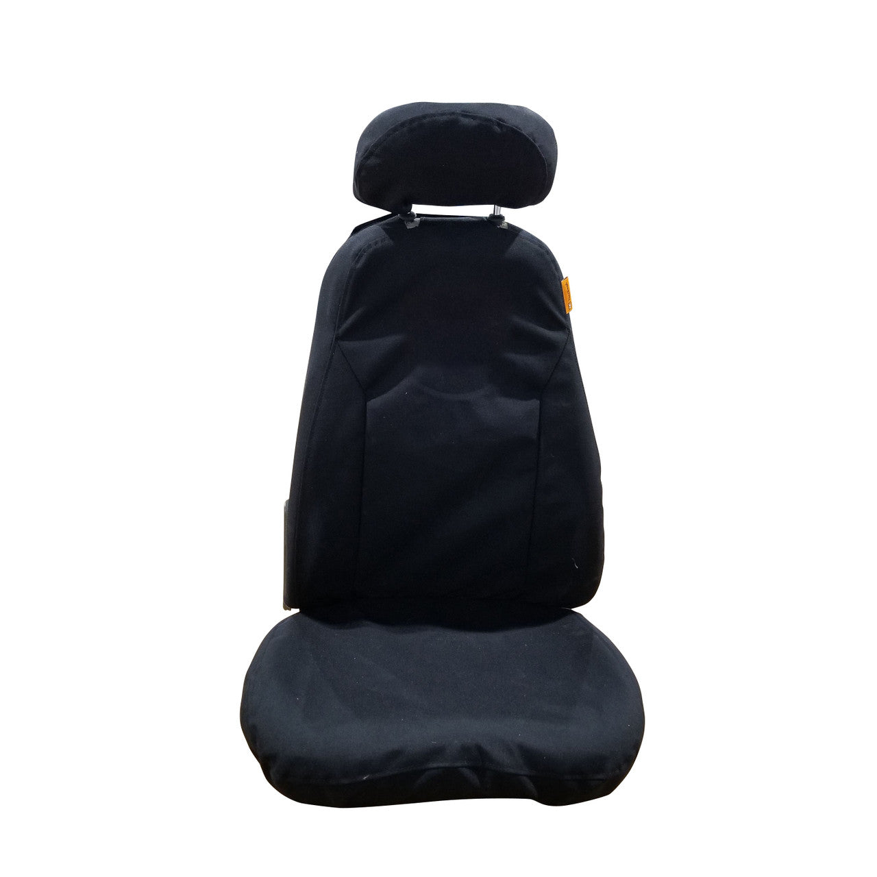 CAT D-series excavator seat with black TigerTough seat cover