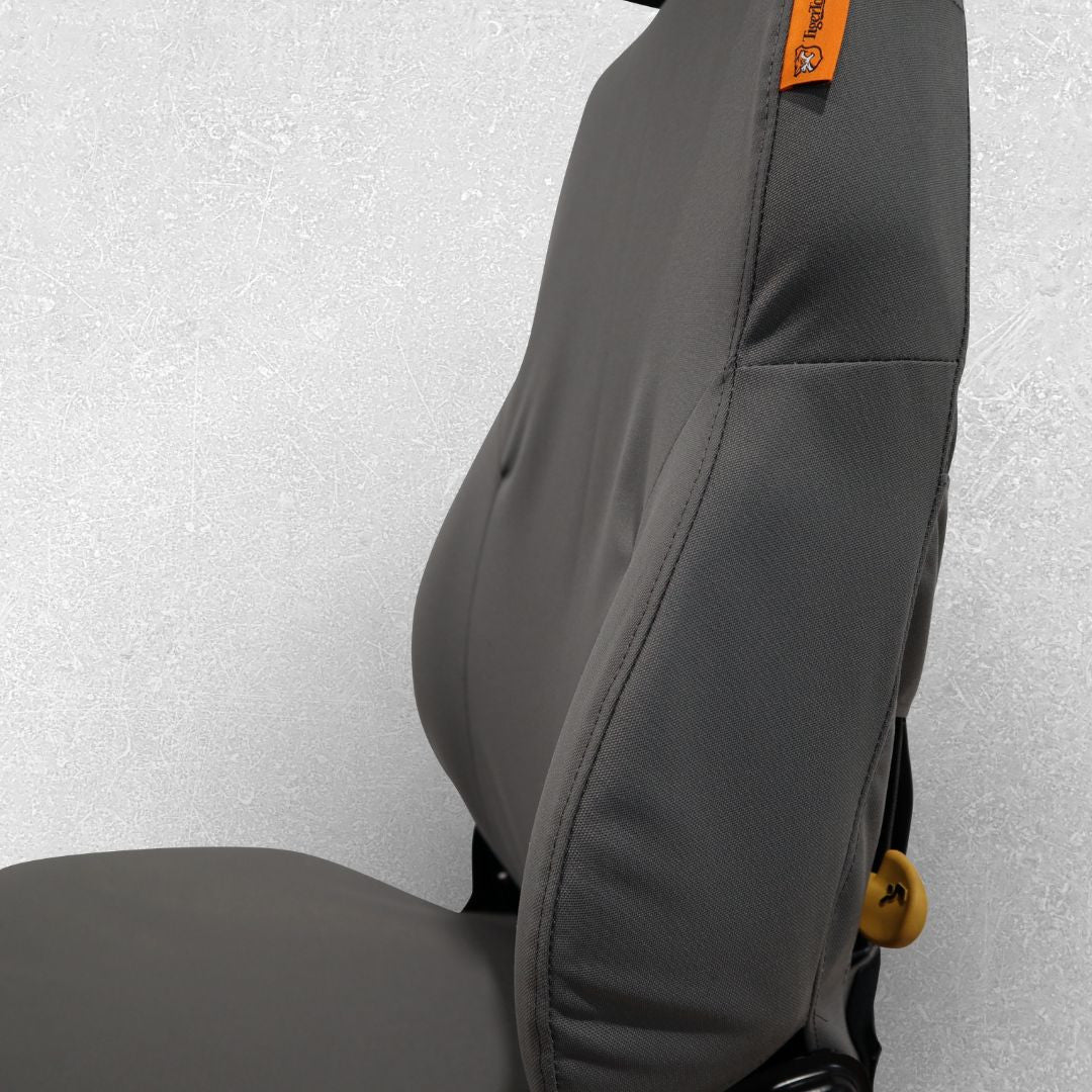 E82237 CAT Wheel Loader Seat Cover, durable industrial seat cover, lifetime warranty