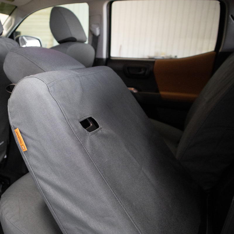Rear Antimicrobial Seat Covers for Toyota Tacoma Trucks