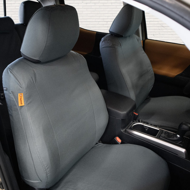 TigerTough Gray Seat Covers on a Toyota Tacoma