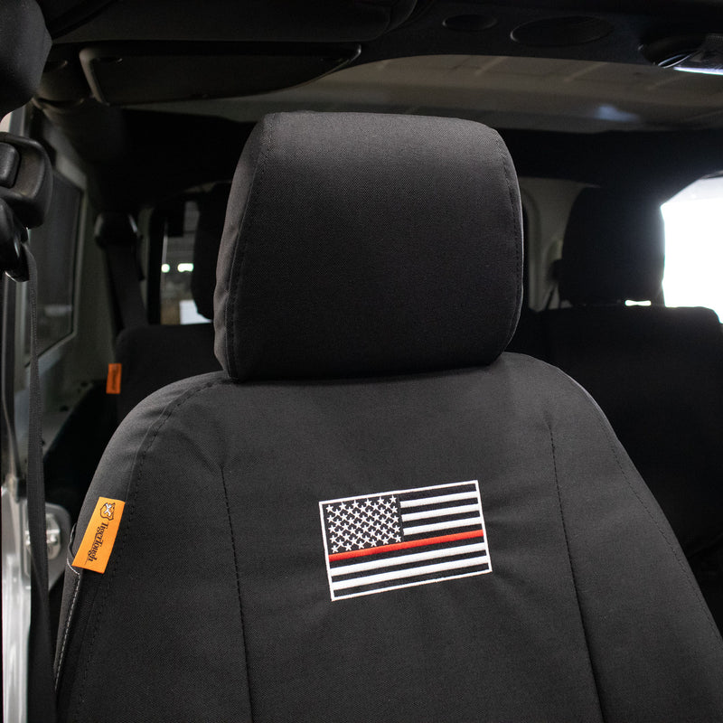 Jeep Wrangler JKU Front Seat Covers - Sportweave