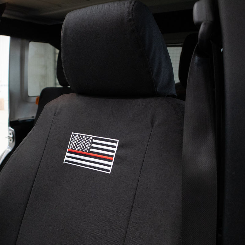 Jeep Wrangler JKU Front Seat Covers - Sportweave