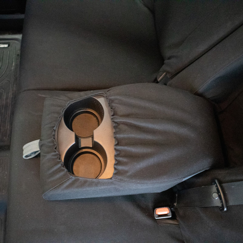Rear Antimicrobial Seat Covers for Toyota Tundra CrewMax