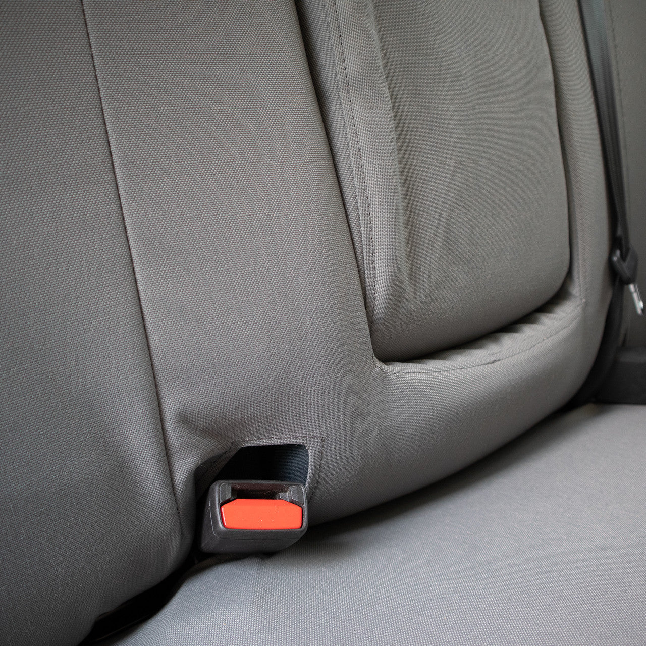 Seatbelt holder detail