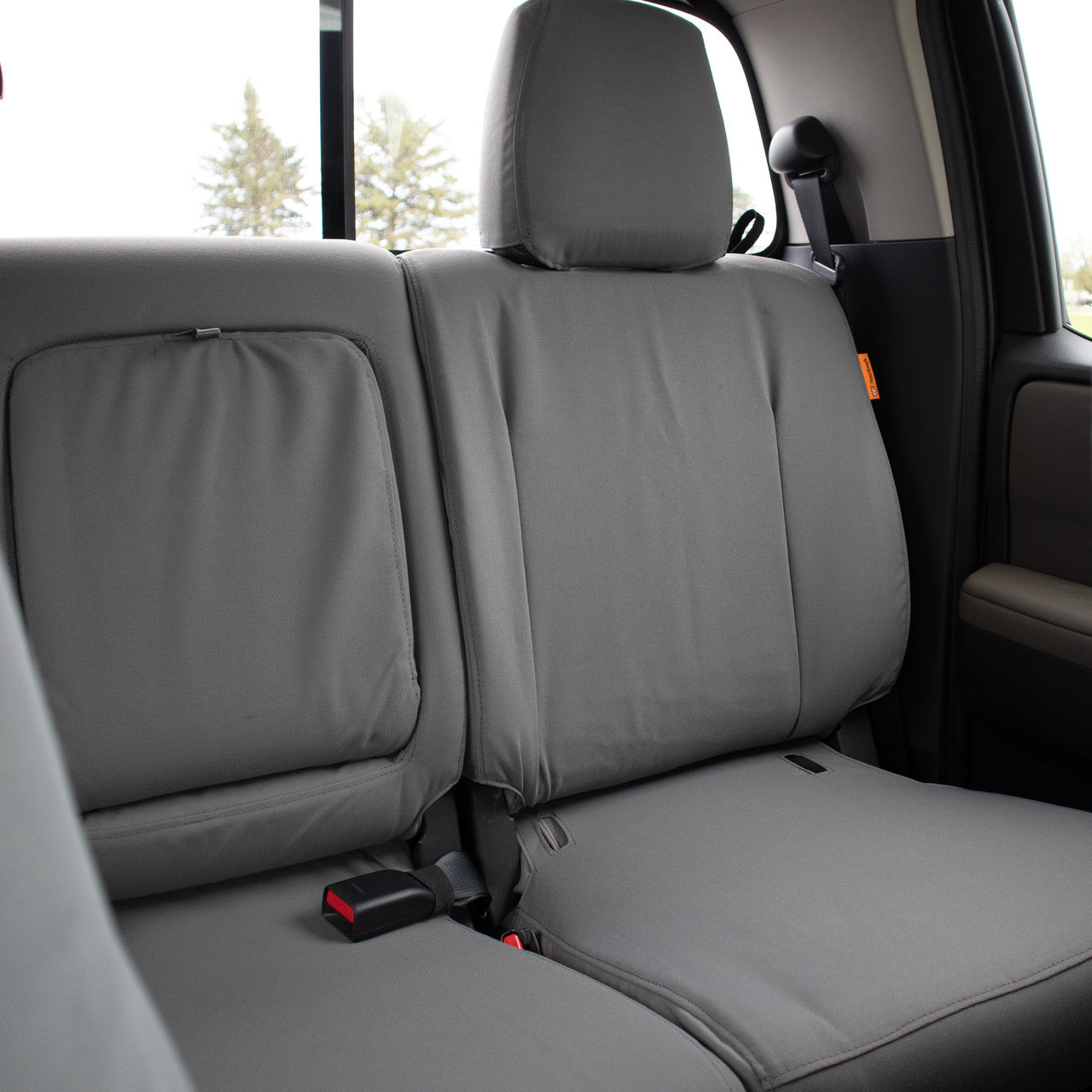 Nissan Frontier Waterproof Heavy Duty Seat Covers Rear Seat Folding Armrest