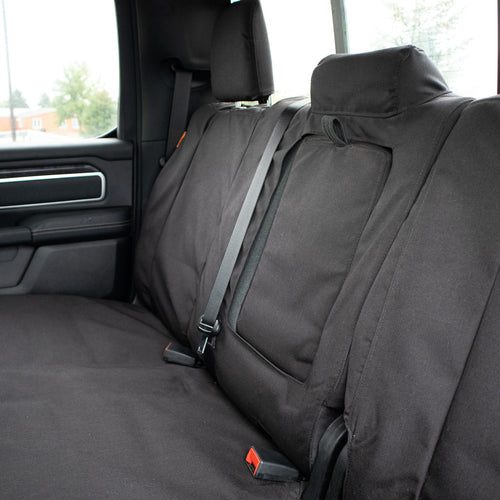 RAM Truck Rear Seat Cover black Ironweave