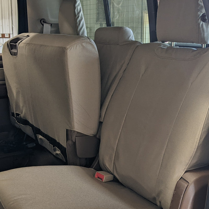 Antimicrobial Rear Seat Covers for Ram Crew Cab
