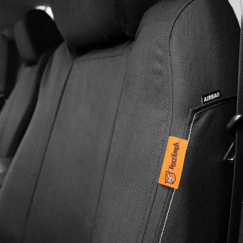 TigerTough Seat Covers - Toyota Tundra Airbag Compatible Patch Detail