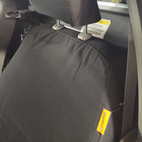 Ford Police F150 with black TigerTough seat covers.
