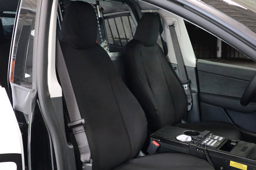 TigerTough Tactical Seat Covers on Tesla Model Y Tesla Model 3